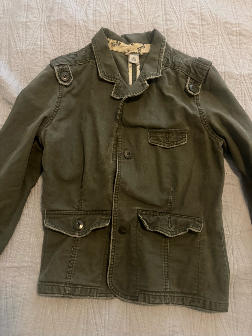 Women’s Olive Green Utility Jacket - Old Navy